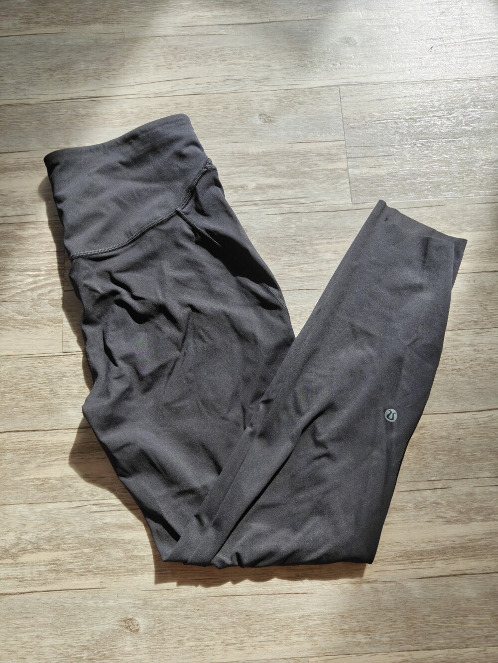 Lululemon Base Pace High-Rise Tight 25" Black Size 8 EUC